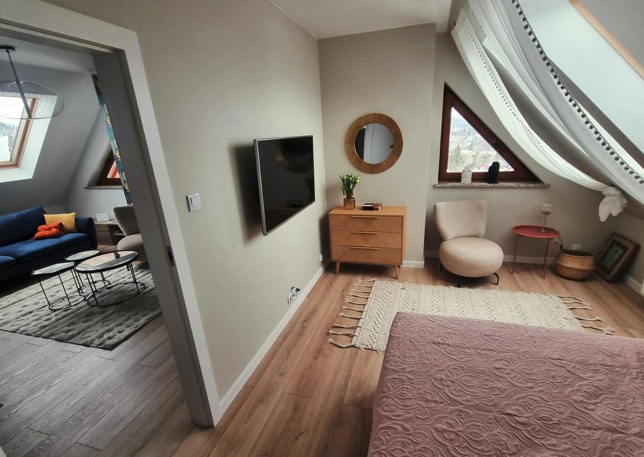 Uroczy Penthouse Apartment Szklarska Poreba Bagian luar foto
